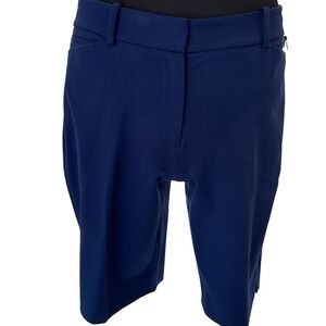 White House Black Market Blue Bermuda Shorts